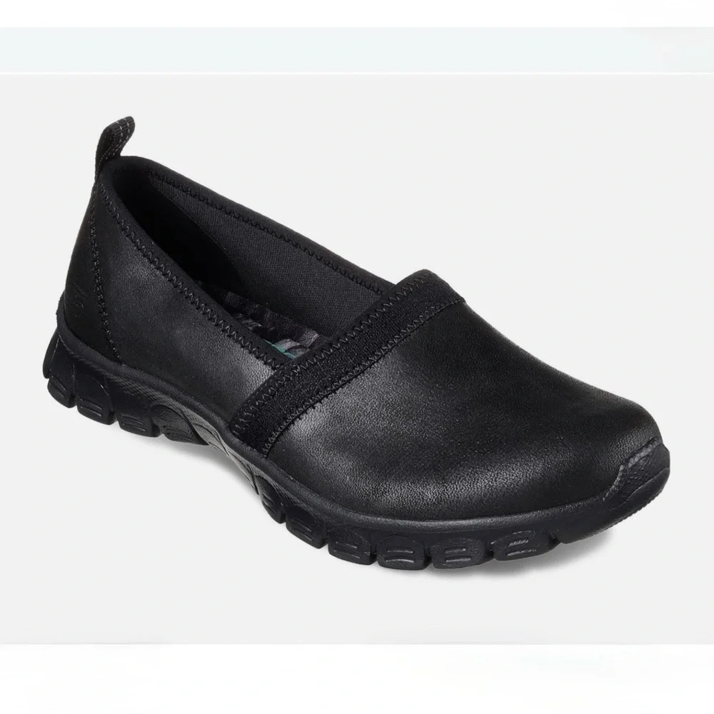 SKECHERS BLACK CASUAL WALKING SNEAKER